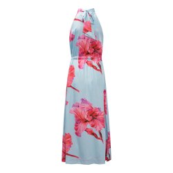 Karmamia Layla dress, fuchsia maxi flower