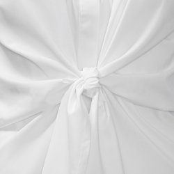 Lee short shirt Karmamia, white cotton