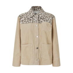 Berina jacket Baum und Pferdgarten, leopard corduroy