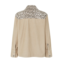 Berina jacket Baum und Pferdgarten, leopard corduroy