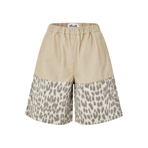 Noalie shorts Baum und Pferdgarten, leopard corduroy mix