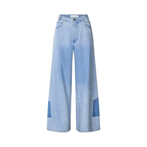 Lane light denim wide leg pants Rabens Saloner, light washed denim