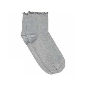 Lis glitter short socks MP Denmark, stone blue