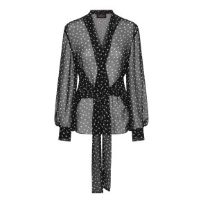 Lola wrap blouse Karmamia, dot
