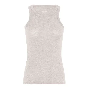 Lucca cachmere tank top, l.t. beige melange