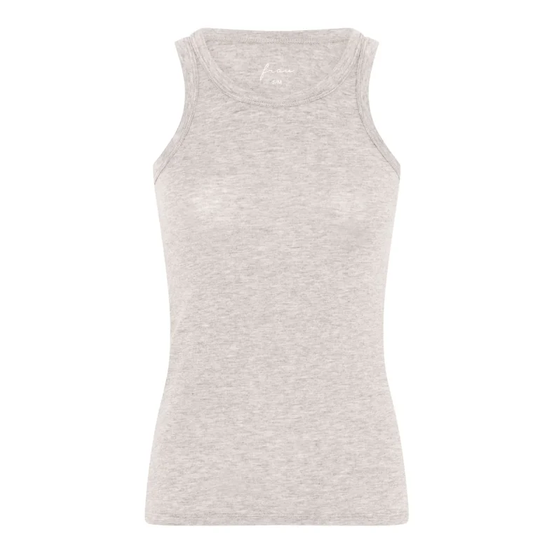 Lucca cachmere tank top, l.t. beige melange