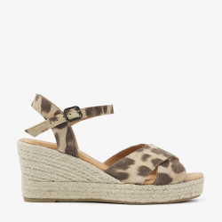 Luisa tiana sandals Via Vai, giaguaro brown