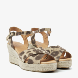 Luisa tiana sandals Via Vai, giaguaro brown