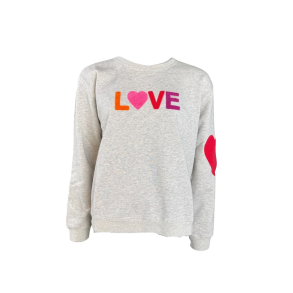 Love sweatshirt Lulu's Love, grey melange