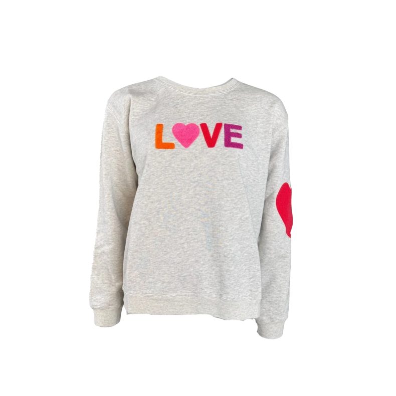 Love sweatshirt Lulu's Love, grey melange