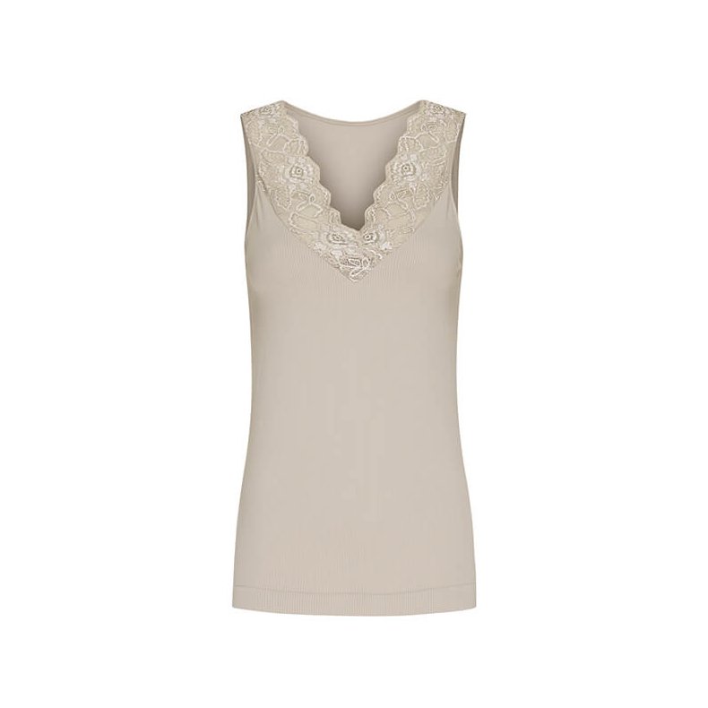 Belen v-lace top Tim &amp; Simonsen, sabbia