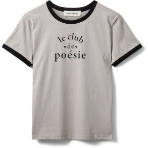 Maggie contrast trim t-shirt Sofie Schnoor, dark grey