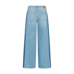 Lise 139 high-mix x-wide pants My Essential Wardrobe, light blue