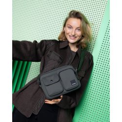 Miles cross-body bag Kintobe, zen green