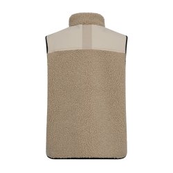 Rowe eli teddy vest Mos Mosh, feather gray