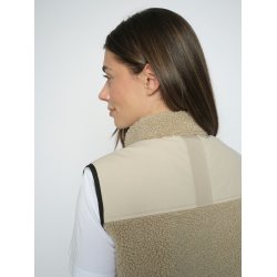 Rowe eli teddy vest Mos Mosh, feather gray