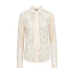 Kether lace tie shirt Mos Mosh, ecru