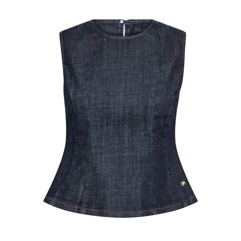 Kelly nippon top Mos Mosh, dark blue