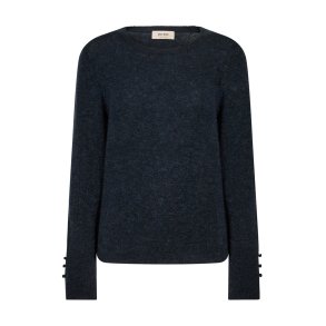 Mmmape sophia o-neck knit Mos Mosh, salute navy