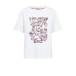 Bernat o-ss tee Mos Mosh, whie