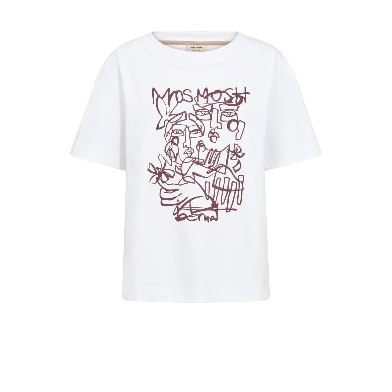 Bernat o-ss tee Mos Mosh, whie