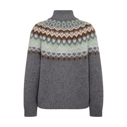 Daya fjord highneck knit Mos Mosh, thunderstorm