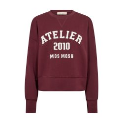 Ninna o-ls sweatshirt Mos Mosh, port royale