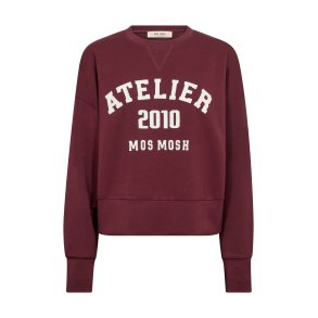 Ninna o-ls sweatshirt Mos Mosh, port royale