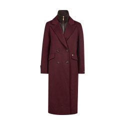 Alva loisa mock neck coat Mos Mosh, port royale