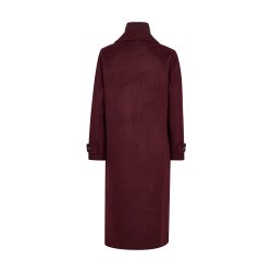 Alva loisa mock neck coat Mos Mosh, port royale