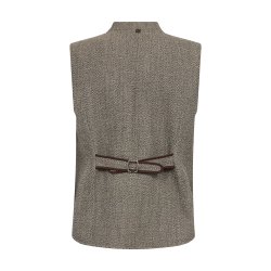Abigail utah vest Mos Mosh, dark camel