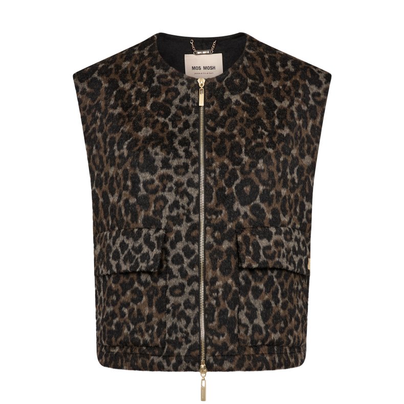 Elise leo vest Mos Mosh, black