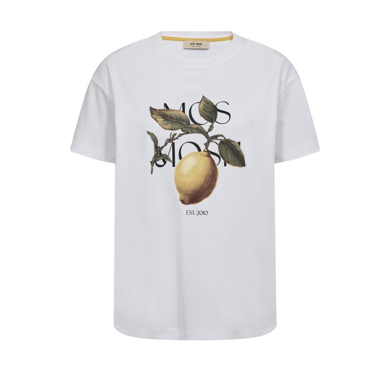Fruit o-ss tee Mos Mosh, white
