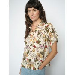 Winie flowwi blouse Mos Mosh, ecru