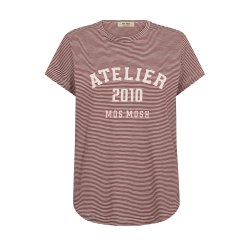 Camp o-ss stripe tee Mos Mosh, cowhide