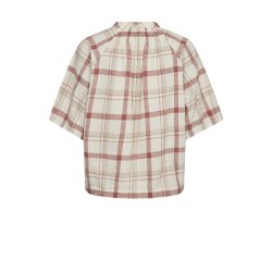 Assia check shirt Mos Mosh, cowhide
