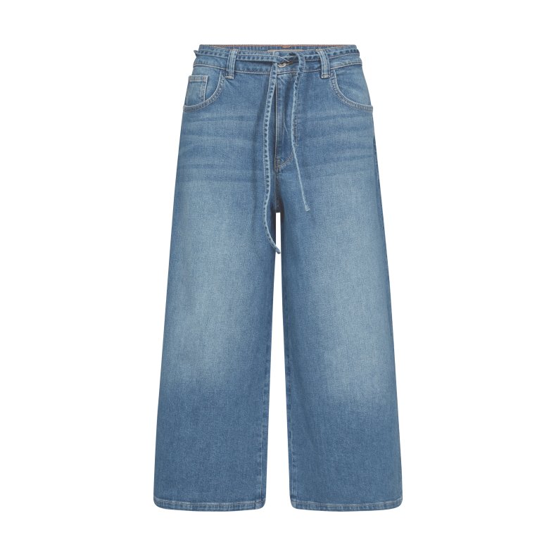 Culotte zack jeans Mos Mosh, blue