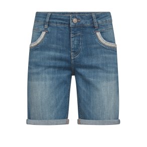 Naomi salute shorts Mos Mosh, mid blue
