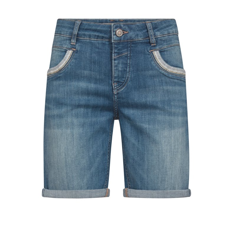 Naomi salute shorts Mos Mosh, mid blue