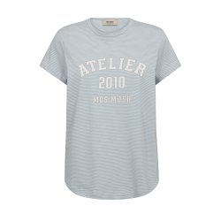 Camp o-ss stripe tee Mos Mosh, skyway