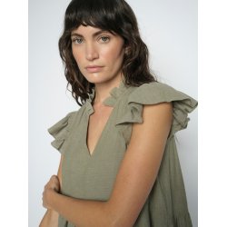 Waldy izha dress Mos Mosh, burnt olive