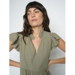 Waldy izha dress Mos Mosh, burnt olive