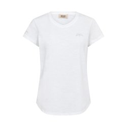 Mos Mosh Safina o-ss tee, white