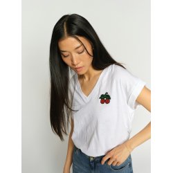 MMSilao v-ss tee Mos Mosh, white