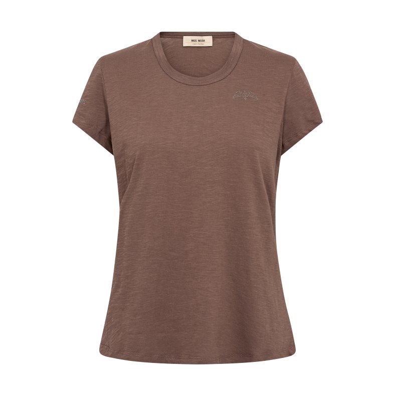 Mos Mosh Safina o-ss tee, coffee quartz
