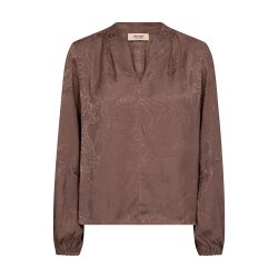 Hefa paisleya blouse Mos Mosh, coffee quartz