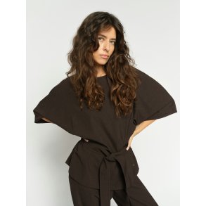 MMRikas roy blouse Mos Mosh, coffee quartz