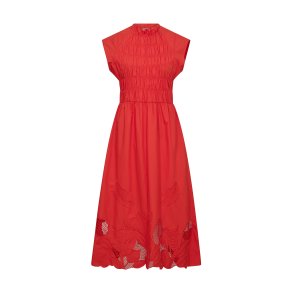 Maria mono dress Mos Mosh, spicy orange