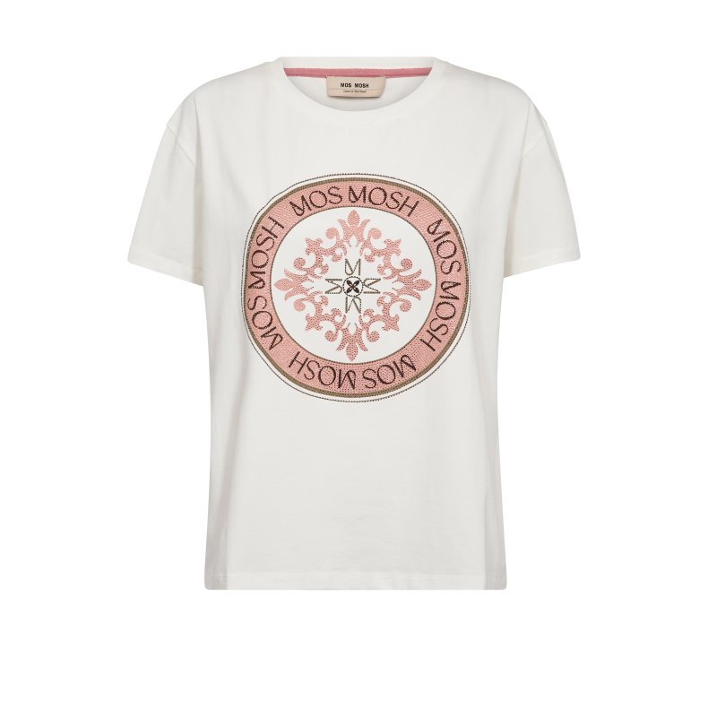 MMJudd o-ss tee Mos Mosh, ecru