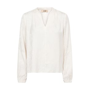 Hefa paisleya blouse Mos Mosh, ecru